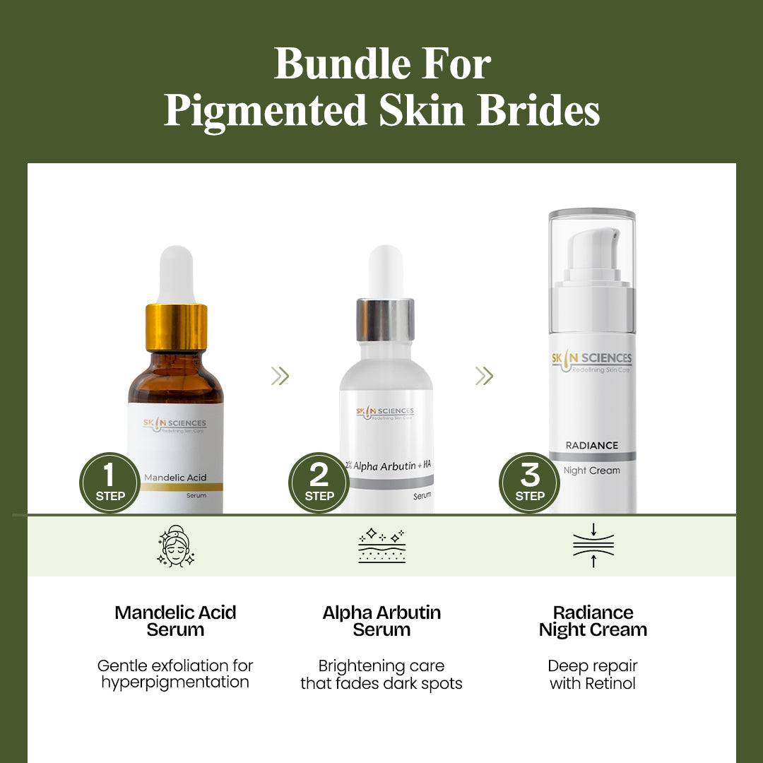 Bridal Bundle For Pigmented Skin