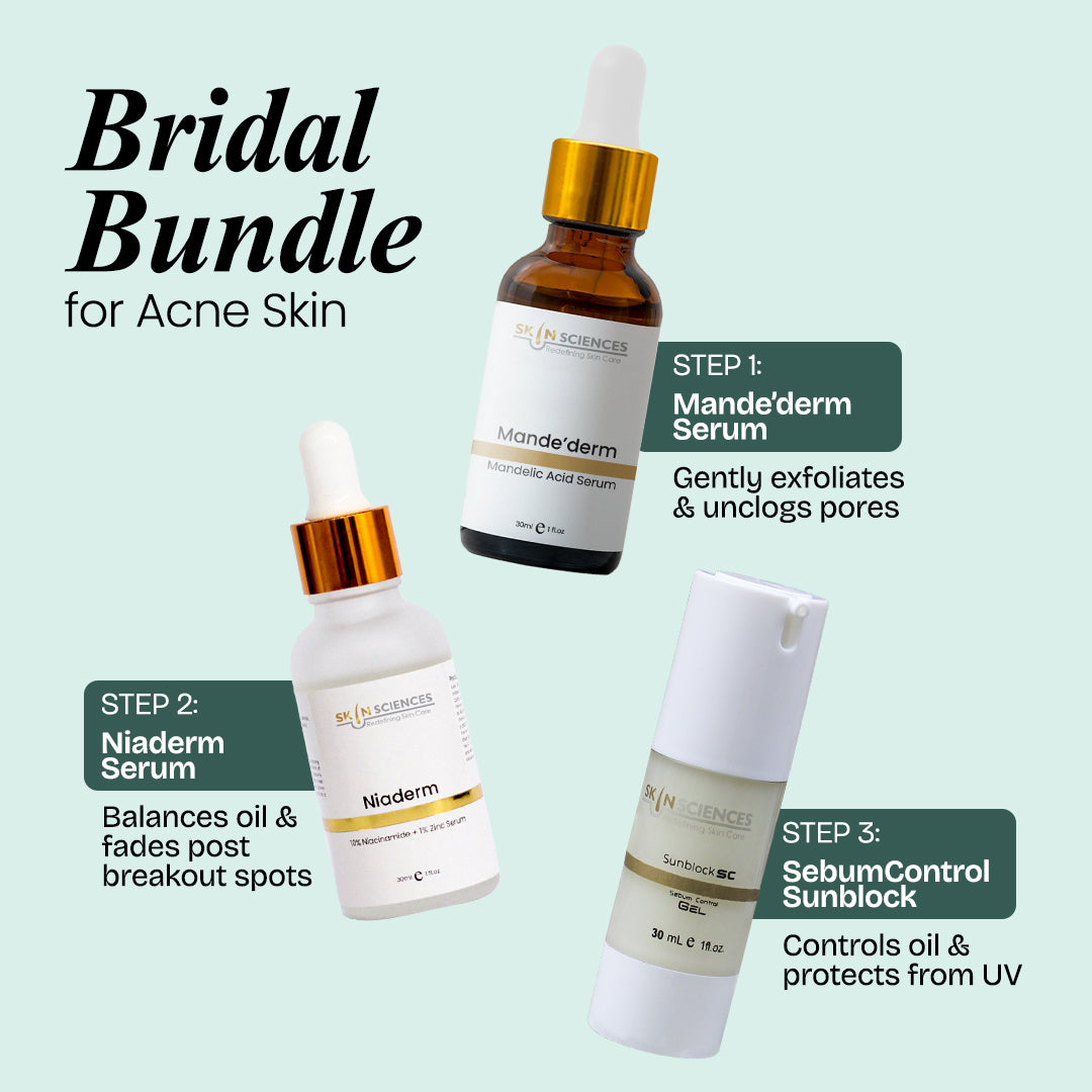 Bridal Bundle For Acne Skin