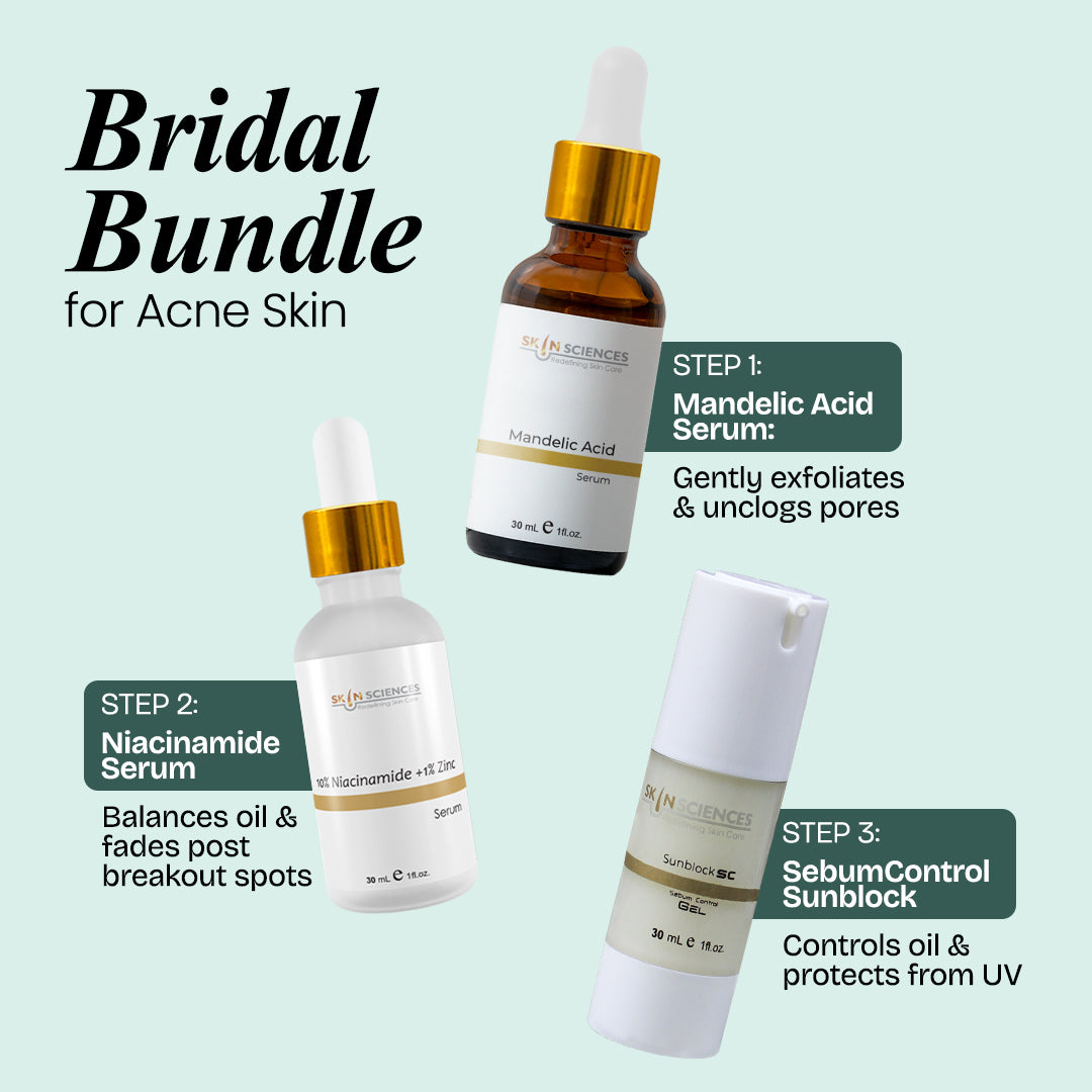 Bridal Bundle For Acne Skin