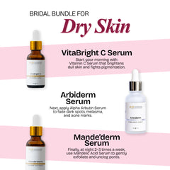 Bridal Bundle For Dry Skin