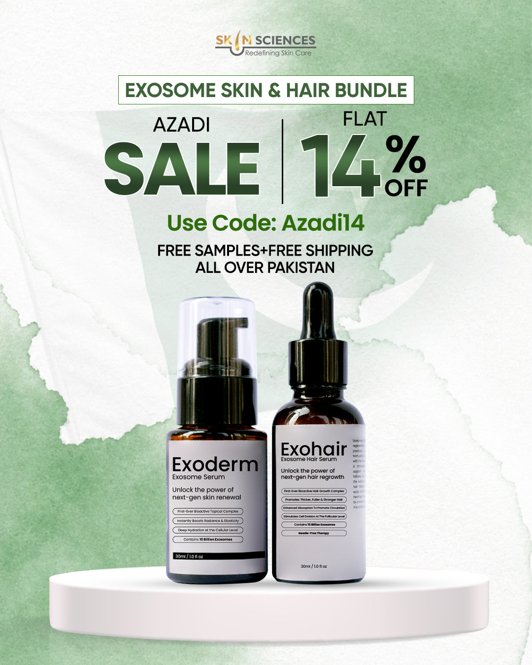 Exosome Skin & Hair Bundle