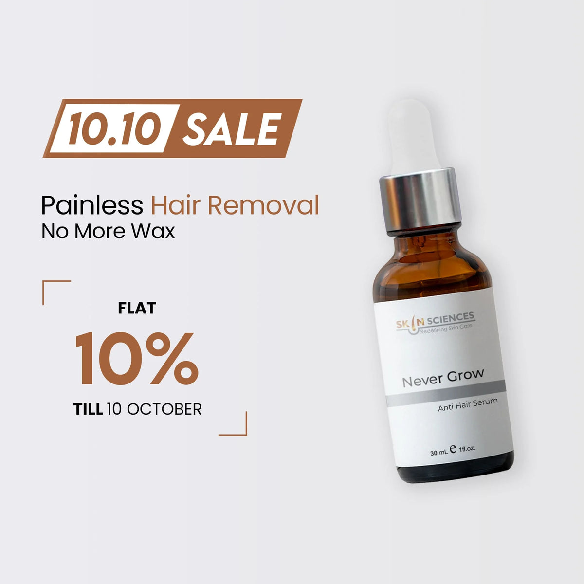 Never Grow Hair Serum