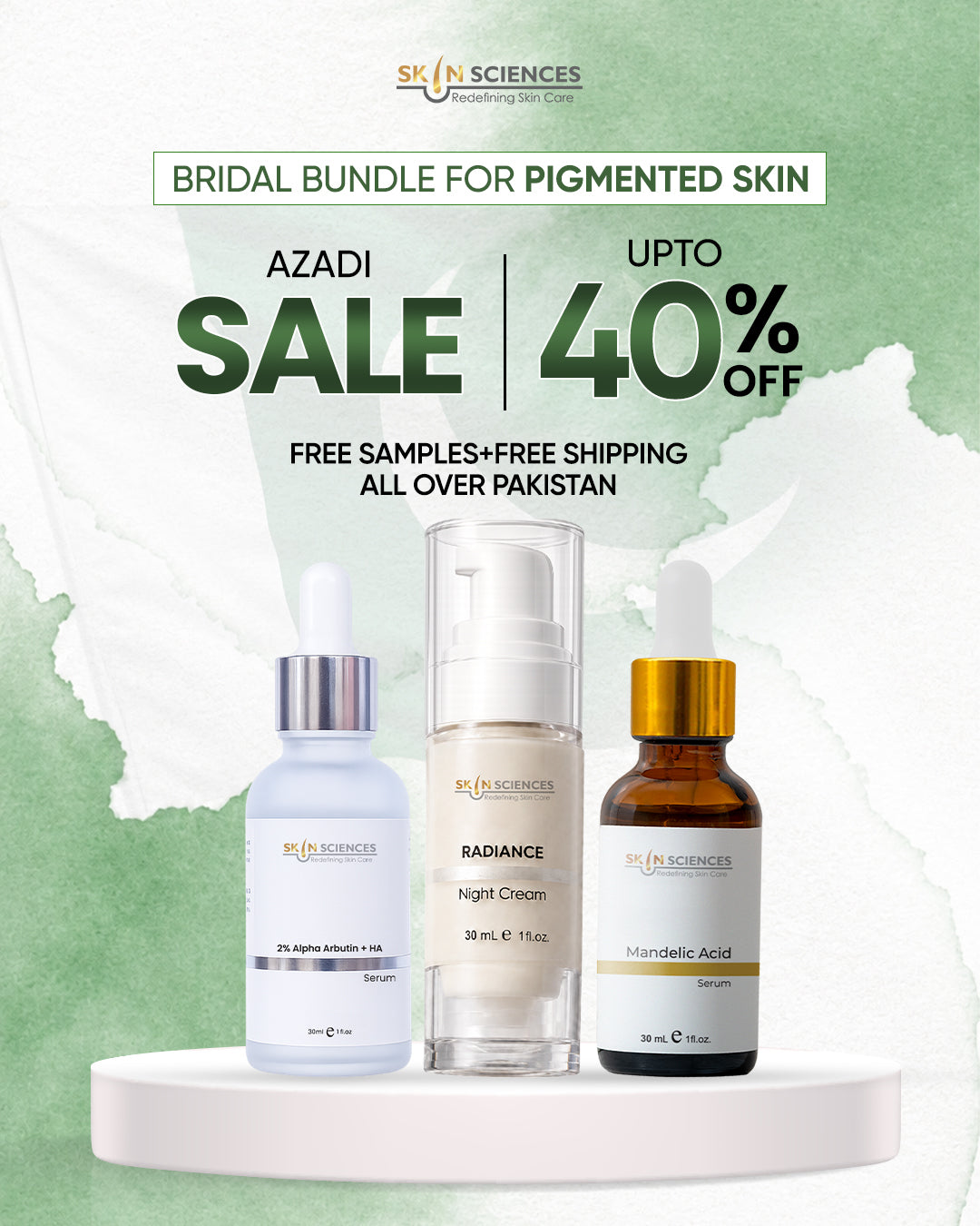 Bridal Bundle For Pigmented Skin