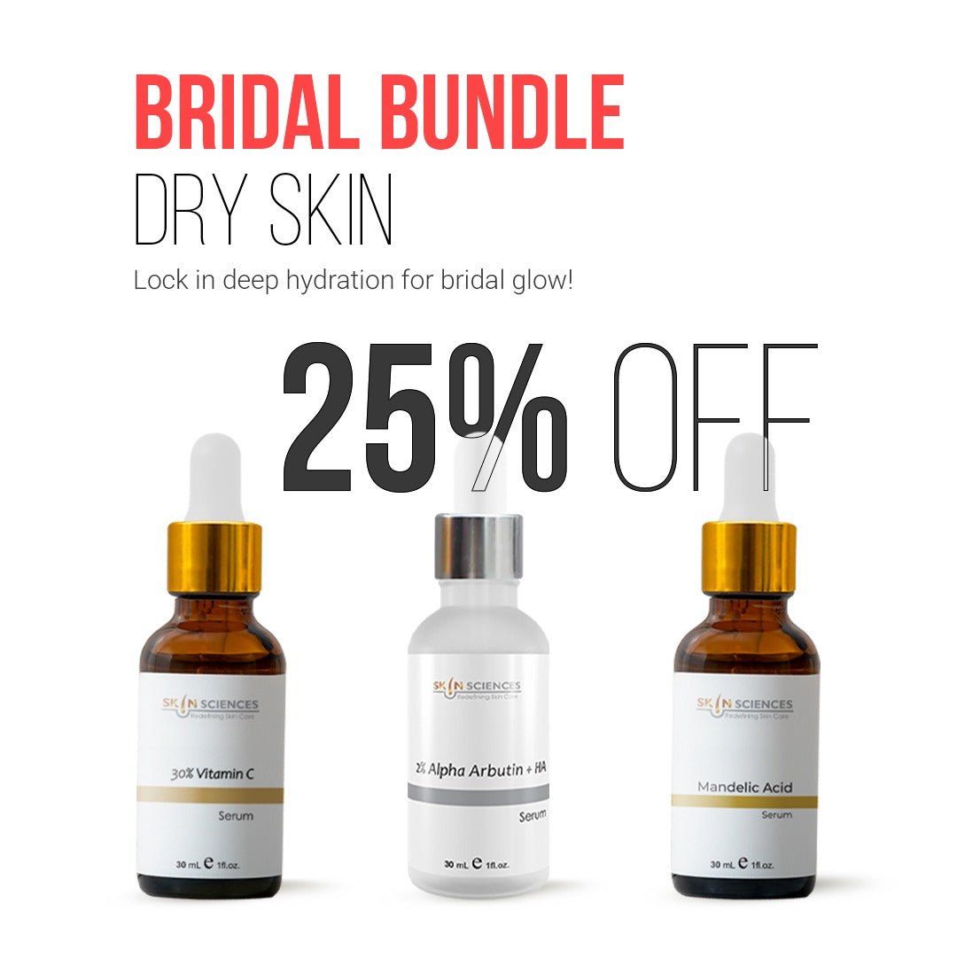 Bridal Bundle For Dry Skin - Skin Sciences